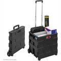 Safco Safco® STOW AWAY® 4054 Folding Crate Cart 4054BL